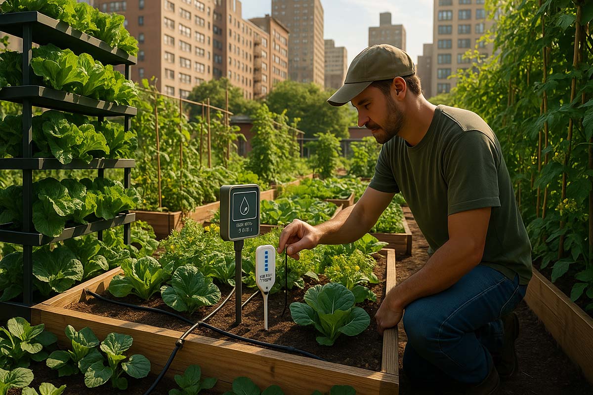 Smart Irrigation Techniques for Urban Farming Success