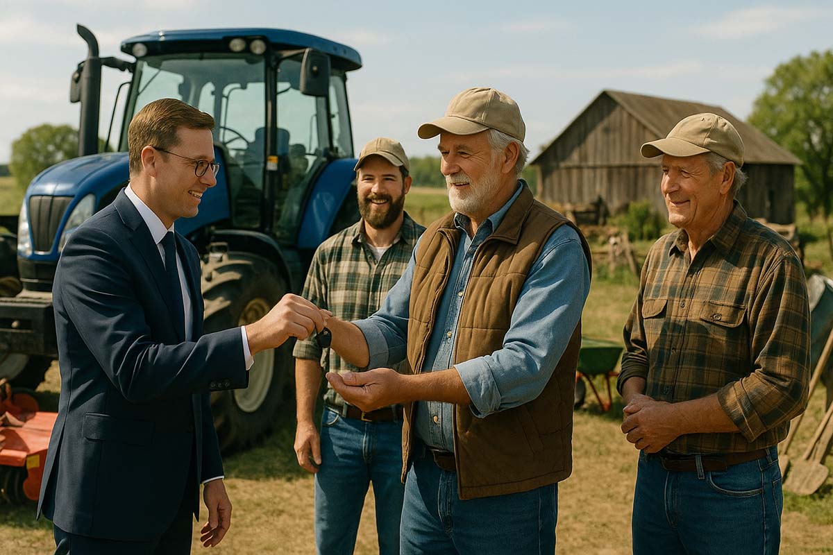 Saving Costs Through Shared Agricultural Machinery