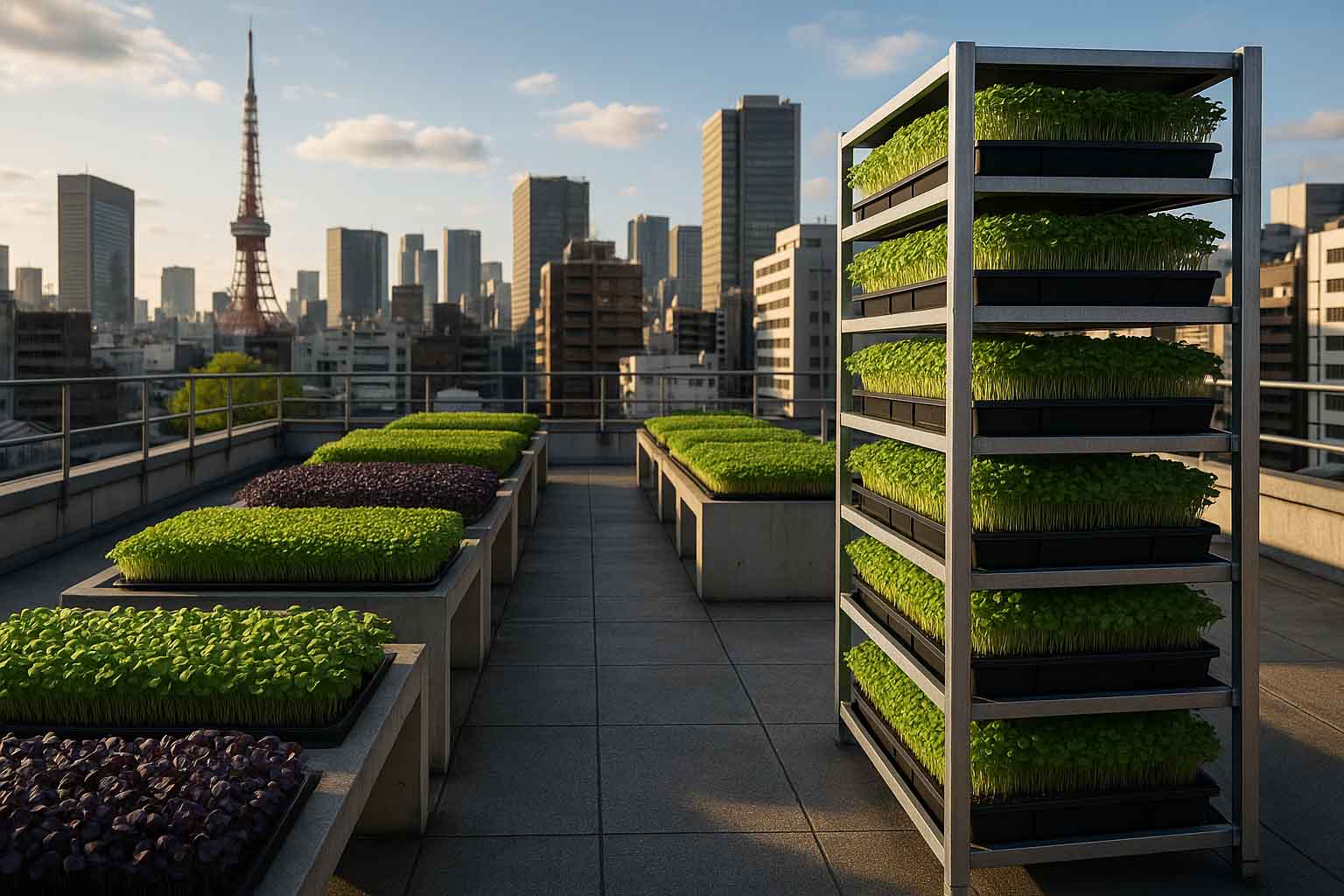 Microgreens and Their Role in Urban Food Production