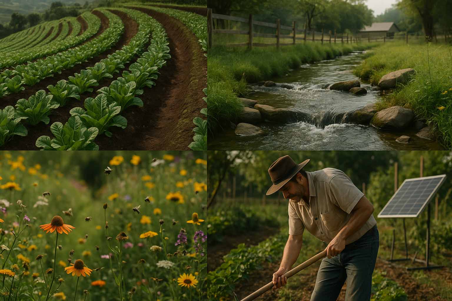 Find Nature Scenes for a Sustainable Farming Vision