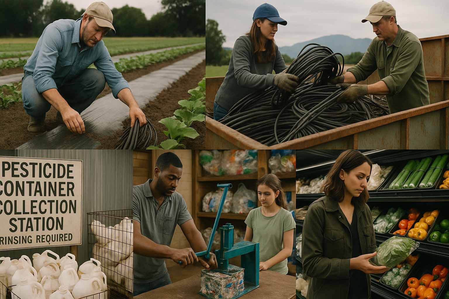 Manage Plastic Use for Sustainable Farming Practices